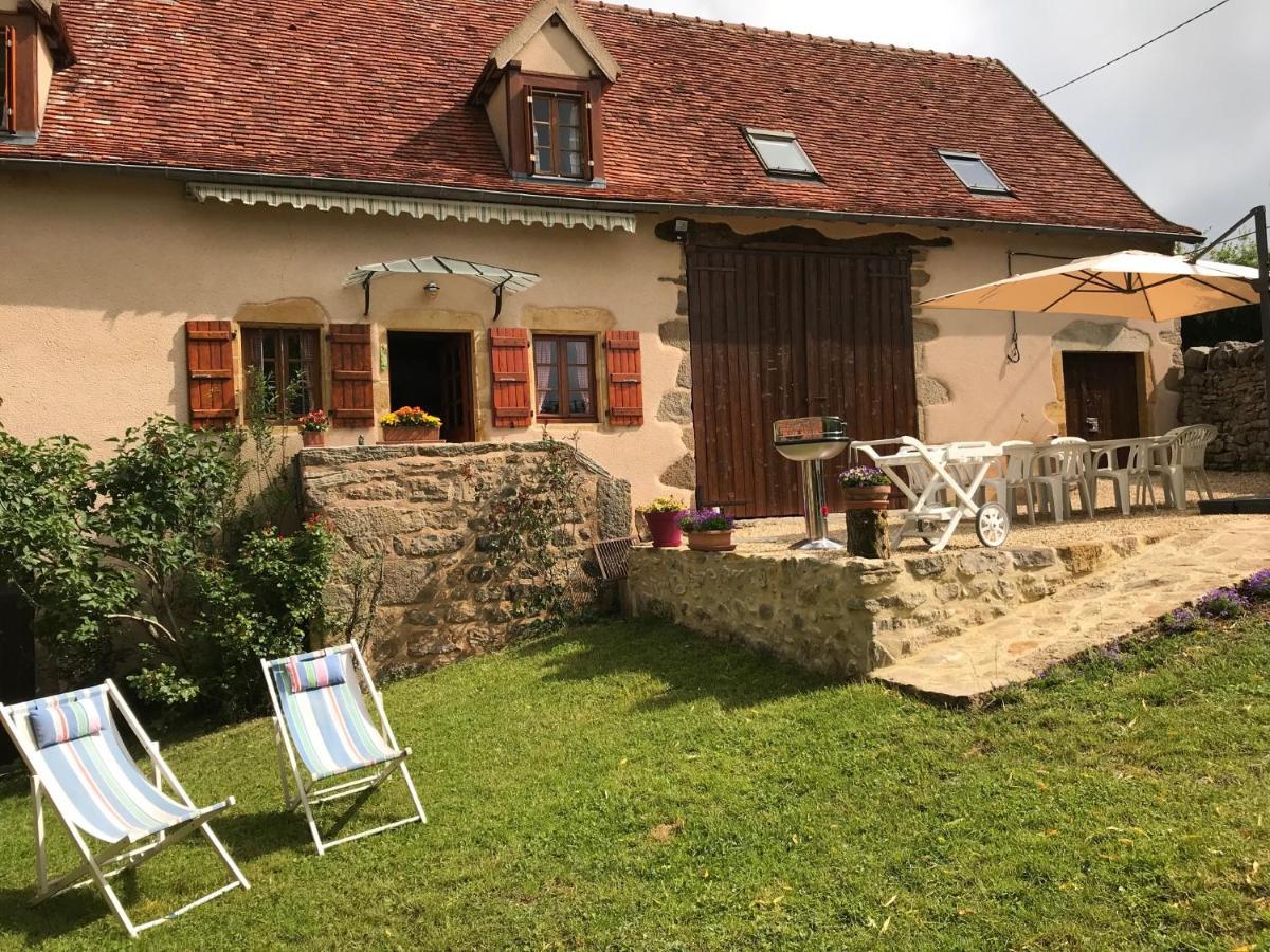 Gite Le Mur Magnifique Longere Au Bourgogne-Du-Sud Villa Oye Exterior photo