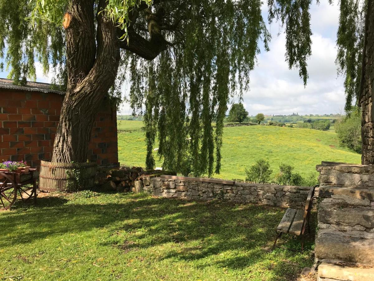 Gite Le Mur Magnifique Longere Au Bourgogne-Du-Sud Villa Oye Exterior photo